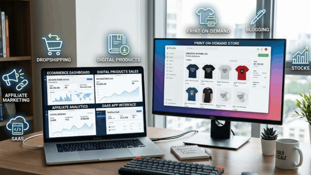passive income business ideas online scalable models