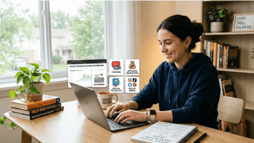 passive income ideas for students and beginners from home