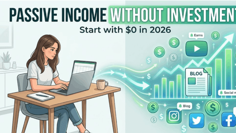 passive income without investment for beginners