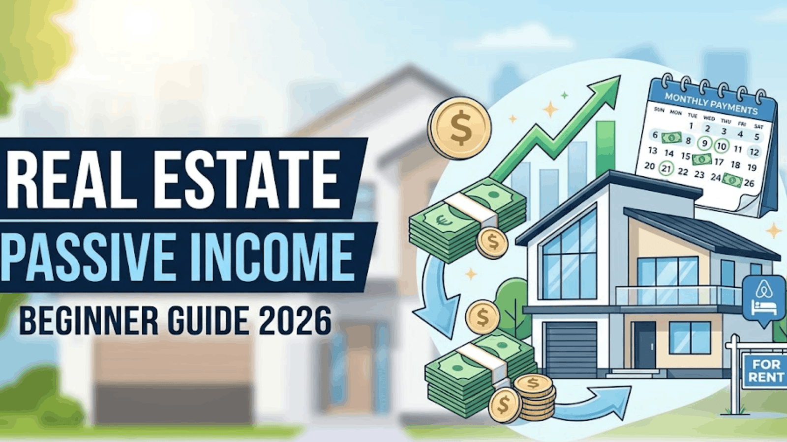 real estate passive income for beginners