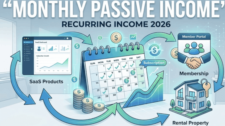 monthly passive income ideas that work