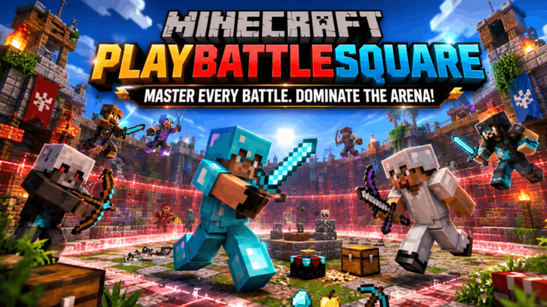 Minecraft PlayBattleSquare