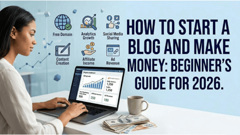 How to Start a Blog and Make Money